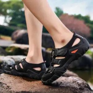 남성 3컬러 데일리 락클라이머 빈티지 무드 샌들 슬리퍼