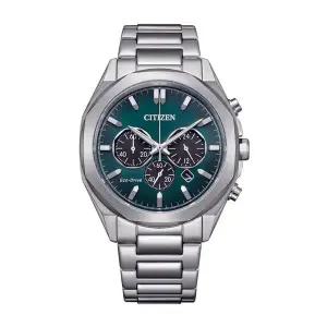 시티즌 CA4590-81X 옥타곤 크로노 에코드라이브 남성 메탈 시계