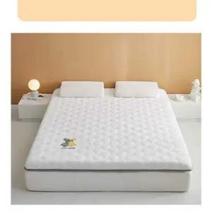 메모리폼 퀸매트리스 킹사이즈 바닥패드 카페트 극세사 침대토퍼 거실