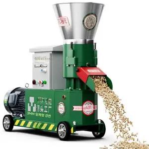 사료 펠렛 기계 돼지 닭 앵무새 톱밥 만들기 제조기 축사 성형기