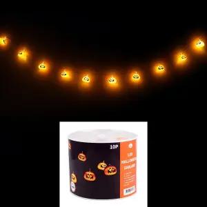 LED할로윈파티 호박바구니 가랜드 용품 LED가