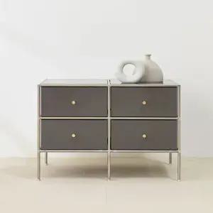 토니아 E0 LPM 모듈 800 2칸2단서랍장 모듈수납장 모듈서랍장