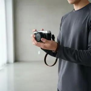 미러리스 카메라 손목 스트랩 핸드 그립 낙하방지 손목끈 안전고리