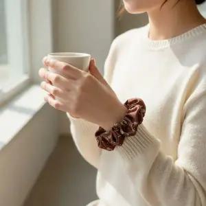 데일리 헤어슈슈 곱창밴드 머리묶기 올림머리 고무줄 예쁜 머리끈