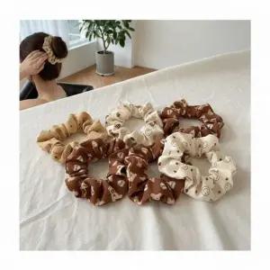6p 헤어스크런치 곱창밴드 올림머리 슈슈 묶음