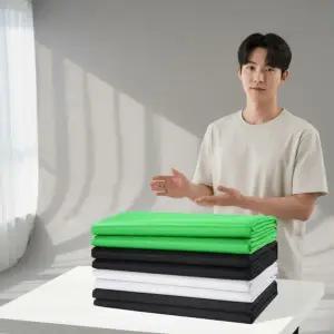 유튜브 영상 촬영 배경지 스튜디오 배경천 사진 배경막 대형