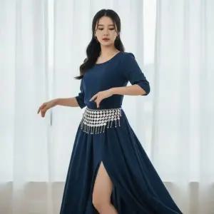 여성 댄스 체인 벨트 골반 허리 장식 무대 공연용 액세서리