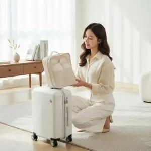 [콩심팥심]여행용 골프화 가방 신발 보관 파우치 휴대용 슈즈케이스 정리함