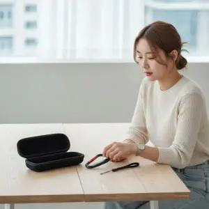 디지털 카메라 하드케이스 캠코더 수납 가방 핸디캠 파우치 휴대용