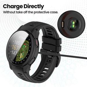 Garmin Approach S50 용 화면 보호 케이스 Garmin S50 용 소프트 TPU 페이스 커버 전방위 보호 범퍼 액세서