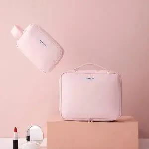[골드스마일]미니사이즈 휴대용 출장용 메이크업 수납가방 파우치
