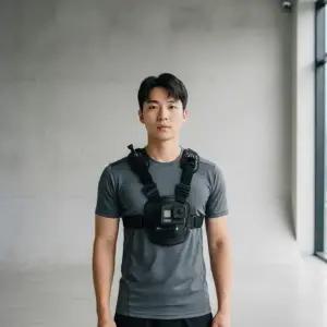 반려견 액션캠 가슴줄 강아지 카메라 마운트 하네스 여행용 촬영
