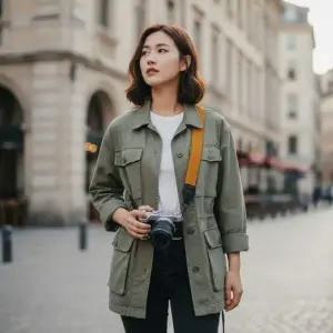 감성 빈티지 카메라 스트랩 여행용 목걸이 넥스트랩 캠핑 출사