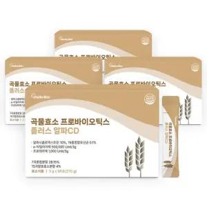 [eTV] 곡물효소 프로바이오틱스 플러스 알파CD 90포 4박스 총 12개월분