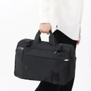 [RIZPICK]남성 블랙 투웨이 서류가방 숄더 크로스백 직장인 가방
