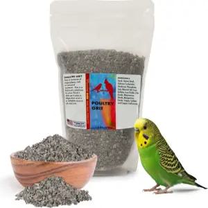 새를 위한 모닝 버드 가금류 그릿 1.5파운드 - 소화 및 칼슘 지원을 미네랄이 풍부한 보충제 천연 사료