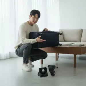 여행용 캐리어 바퀴 교체 부속품 셀프 교체용 부품 고정휠