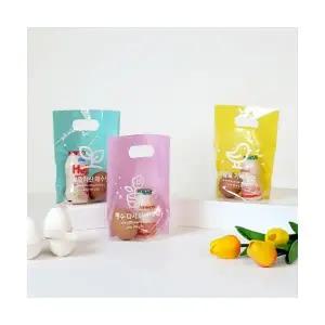 부활절계란꾸미기 부활절 손잡이비닐가방 중 KJ25 디자인3종랜덤 20매1세트 부활절계란포장지 부활절포장