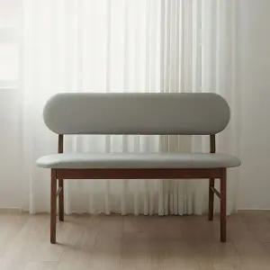 [마루이] 로이드 원목 식탁 벤치 2인