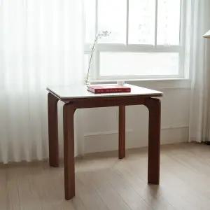 [마루이] 로이드 포세린 통세라믹 2인용 800 식탁 테이블