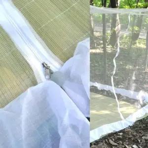 [마이모노샵][마이모노샵] 캠핑 차박 국산 지퍼달린 사각모기장 화이트 방충망 (16722242)