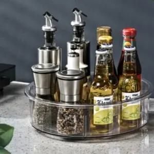 템바 디자인 회전식 수납함 주방 냉장고 화장대 약통 정리 도구 가성비 훌륭한 선택