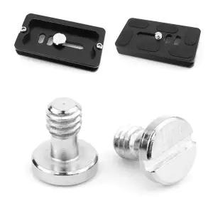 1/4 볼트 나사 스크류 카메라 삼각대 플레이트 부품 K062