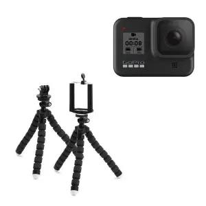 고프로 호환 액션캠 핸드폰 관절 삼각대 소형 문어발 스탠드