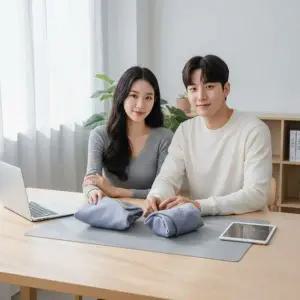 카메라 파우치 렌즈 보관 가방 먼지 방지 소프트 주머니 55cm