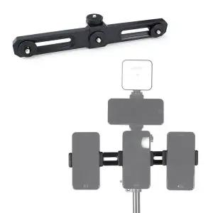 [골드스마일]1/4 나사 트리플 마운트 헤드 거치대 삼각대 마이크 조명 카메라