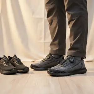 남성 통기성 메쉬 논슬립 다이얼 운동화