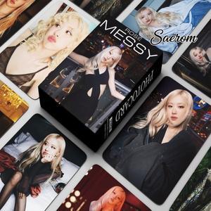 127 ROSE 포토카드 MESSY 미니카드 스티커 앨범 플래너 LOMO 팬 컬렉션