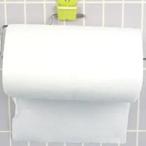 벽걸이형 롤티슈 키친타월 랙 주방 수납 홀더 플라워 패턴 실용성 높은 가성비 템