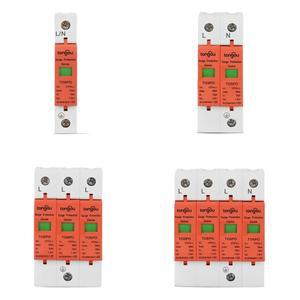 가정용 서지 보호기 AC SPD 1P 2P 3P 4P 15KA 40KA 275V 보호용 태양광 전력 차단기 장치 15KA~40KA 스위치