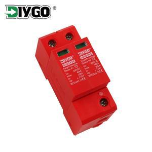 DC SPD 서지 보호기 번개 장치 20Ka~40ka 2P 500V 1000V 태양광 시스템 저전압 방전기