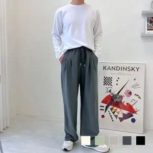 오프미 남자 투턱 와이드 팬츠 SD-230428M (WBF290E)