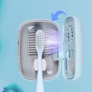 깨끗한 위생적인 미니멀 자외선 칫솔살균기 휴대용