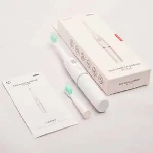 부드러운칫솔 전자칫솔 음파전동칫솔 본체1리필2