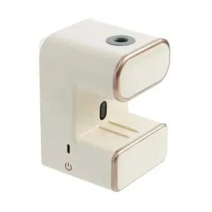 치약 자동디스펜서 칫솔살균기 아이보리 충전식 위생