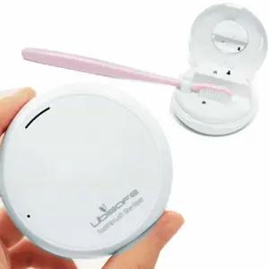 화이트 미니 칫솔살균기 사무실칫솔살균기 칫솔홀더