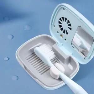 휴대용 미니 칫솔 살균기 1인용 1P 충전식 건조기