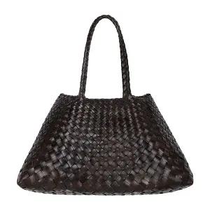 미세하자 드래곤디퓨전 공식수입 25FW 다크브라운 산타크로체 빅 토트백 SANTA CROCE 8892 DARK BROWN