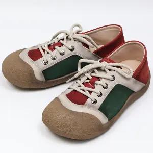 [하프클럽/더힐]더힐슈즈 가죽 빈티지 고무창 여성여자 슬립온 스니커즈 운