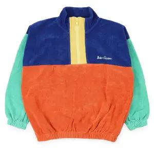 [보보쇼즈] 키즈 컬러 블록 테리 반집업 맨투맨(멀티) B126AC050 991