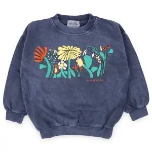 [보보쇼즈] 키즈 컬러 허벌리스트 맨투맨(네이비) B126AC042 411