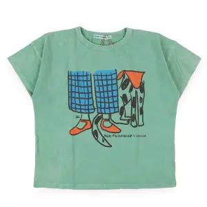 [보보쇼즈] 키즈 도그 프렌드십 반팔(그린) B126AC006 311