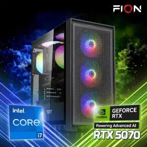 파이온PC 인텔 I7-14700F RTX5070_12G 32G 1T 조립PC 게이밍컴퓨터 데스크탑 본체