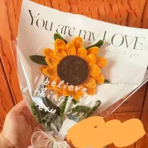 DIY 꽃다발부자재 꽃다발장식 신상입고 성인용 해바라기 인기