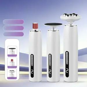 도리팝 전동 3in1 발각질 제거기 케어 충전식 각질제거 도도풋케어 각질면도기 손톱케어