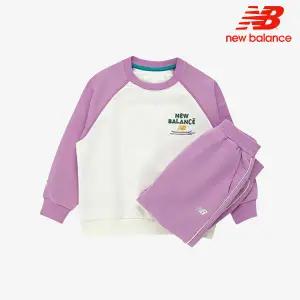 뉴발란스 키즈 보드 라글란 2PCS 셋업 NK9YE1107U-70 세트